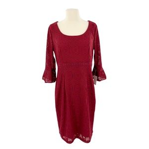 🍄NWT Chris McLaughlin lace dress size 10
